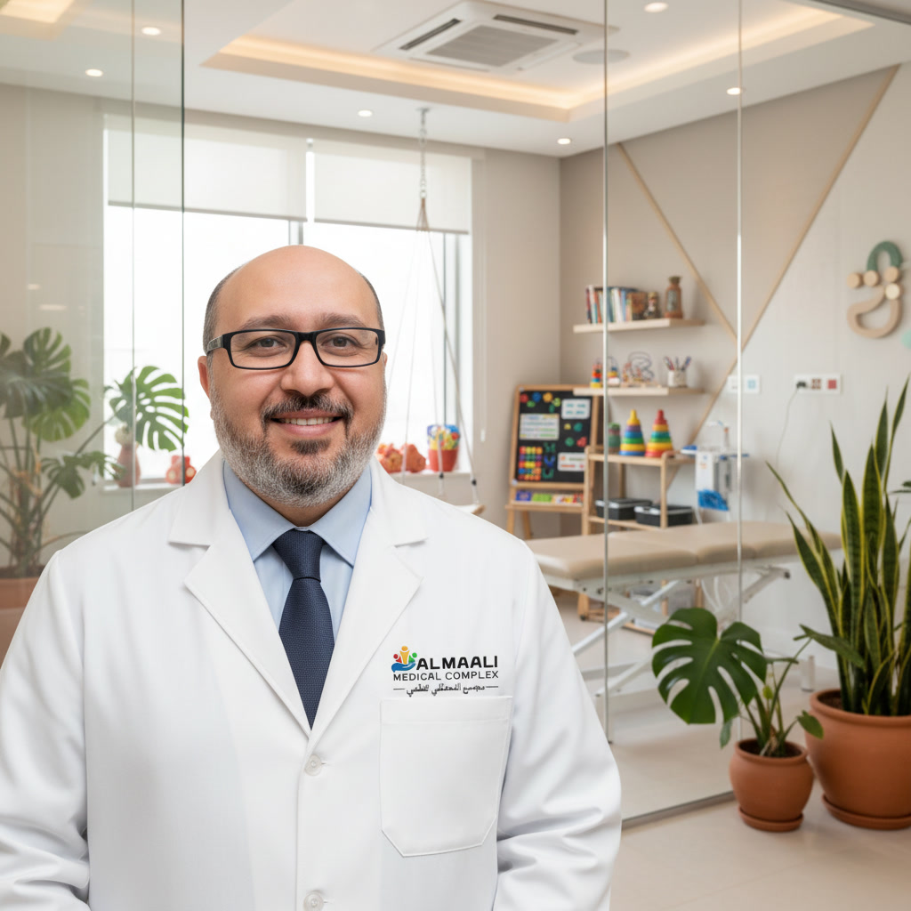 Dr. Amged at Al Maali Medical Center