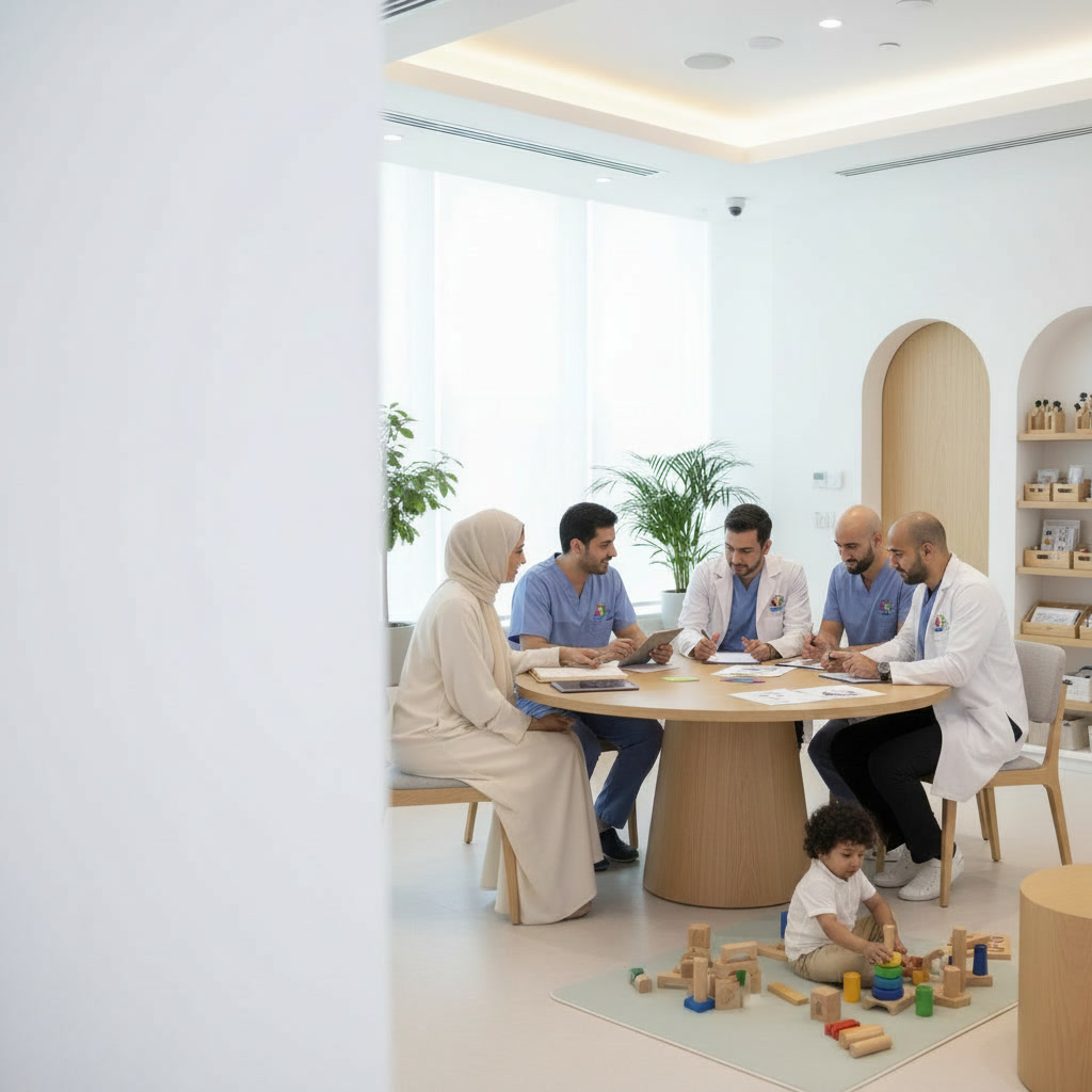 The multidisciplinary team at Al Maali Medical Center
